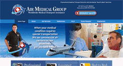 Desktop Screenshot of airmedgroup.com